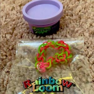 Lavender slime and cute bracelet